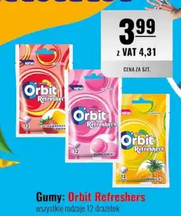 Eurocash Gumy Orbit Refreshers oferta
