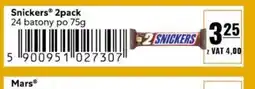 Eurocash Snickers 2pack oferta
