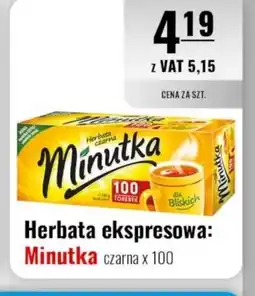 Eurocash Herbata ekspresowa Minutka oferta
