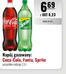 Eurocash Napój gazowany Coca-Cola, Fanta, Sprite oferta