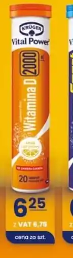Eurocash Kruger Vital Power Witamina D 2000 oferta