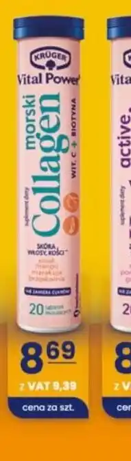 Eurocash Kruger Vital Power morski Collagen oferta