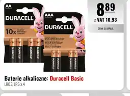 Eurocash Baterie alkaliczne Duracell Basic oferta