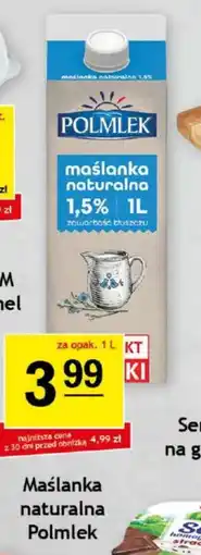 Gram Market Maślanka naturalna Polmlek oferta