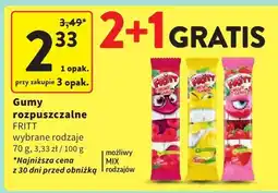 Intermarche Gumy rozpuszczalne FRITT oferta