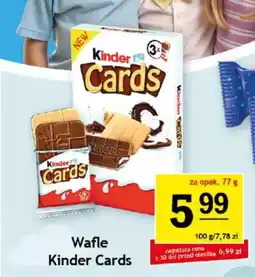 Gram Market Wafle Kinder Cards oferta