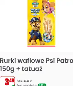Dino Rurki waflowe Psi Patrol oferta