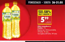 Biedronka Olej rzepakowy Polski oferta