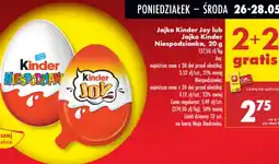 Biedronka Jajko Kinder Joy lub Jajko Kinder Niespodzianka oferta