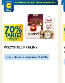 Lidl Wszystkie praliny oferta