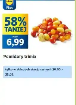 Lidl Pomidory trimix oferta