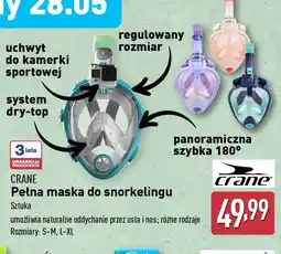 ALDI Pełna maska do snorkelingu Crane oferta