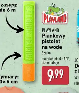 ALDI Playland Piankowy pistolet na wodę oferta