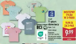 ALDI T-shirt dziecięcy L&D oferta