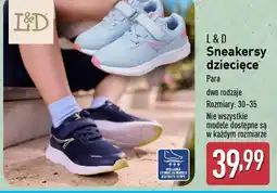 ALDI L&D Sneakersy dziecięce oferta