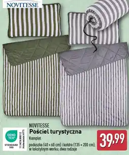 ALDI Pościel turystyczna Novitesse oferta