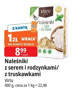 E.Leclerc Naleśniki z serem i truskawkami Virtu oferta
