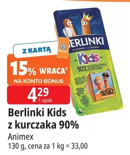 E.Leclerc Parówki Morliny Berlinki Kids oferta