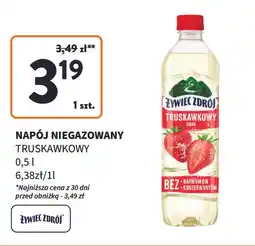 Intermarche Woda truskawka Żywiec Zdrój Z Nutą oferta