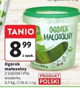 Intermarche Ogórek małosolny z sadu i pola Intermarche oferta