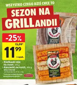Intermarche Kiełbaski mix na ruszt 375g Balcerzak oferta