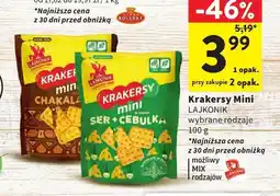 Intermarche Krakersy Mini 100g Lajkonik oferta