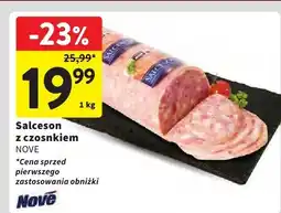 Intermarche Salceson z czosnkiem Nove 1kg oferta