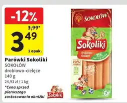 Intermarche Parówki Sokoliki 140g Sokołów oferta