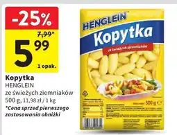 Kopytka HENGLEIN ze świeżych ziemniaków 500g