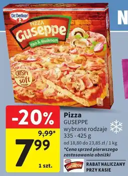 Intermarche Pizza GUSEPPE wybrane rodzaje 335-425g Dr. Oetker oferta
