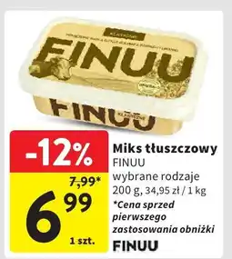 Intermarche Miks tłuszczowy FINUU 200g oferta