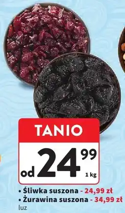 Intermarche Żurawina suszona luz Intermarche oferta