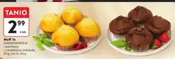 Intermarche Muffin z podwójną czekoladą VANDEMOORTELE 82 g oferta