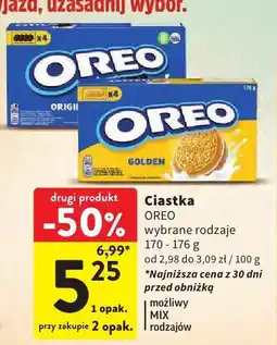 Intermarche Ciastka Oreo wybrane rodzaje 170-176g oferta