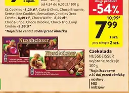 Intermarche Czekolada Nussbeisser wybrane rodzaje 100g oferta