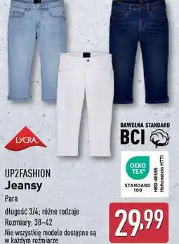 ALDI UP2FASHION Jeansy oferta