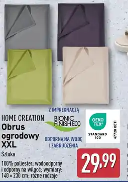ALDI Obrus ogrodowy XXL Home Creation oferta