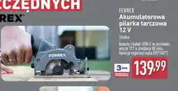 ALDI Akumulatorowa pilarka tarczowa Ferrex oferta