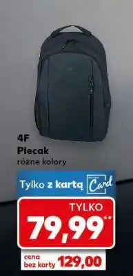 Kaufland 4F Plecak oferta