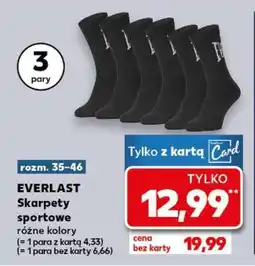 Kaufland EVERLAST Skarpety sportowe oferta