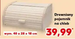 Kaufland Drewniany pojemnik na chleb oferta