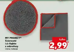 Kaufland MY PROJECT Ściereczki lub Gąbka z mikrofazy oferta