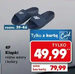 Kaufland 4F Klapki oferta