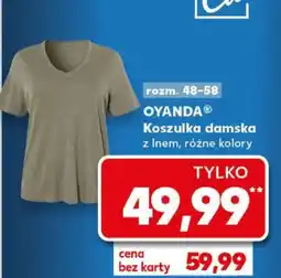 Kaufland OYANDA Koszulka damska oferta