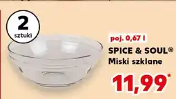 Kaufland SPICE & SOUL Miski szklane oferta