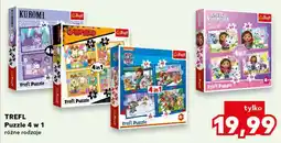 Kaufland TREFL Puzzle 4 w 1 oferta