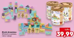 Kaufland Klocki drewniane oferta