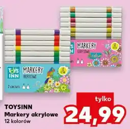 Kaufland TOYSINN Markery akrylowe oferta