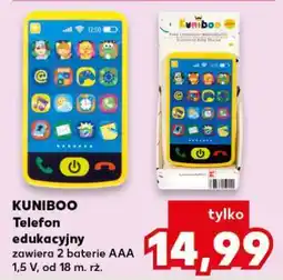 Kaufland KUNIBOO Telefon edukacyjny oferta