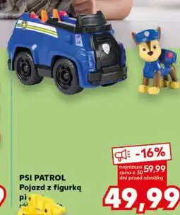 Kaufland PSI PATROL POJAZD Z FIGURKĄ oferta